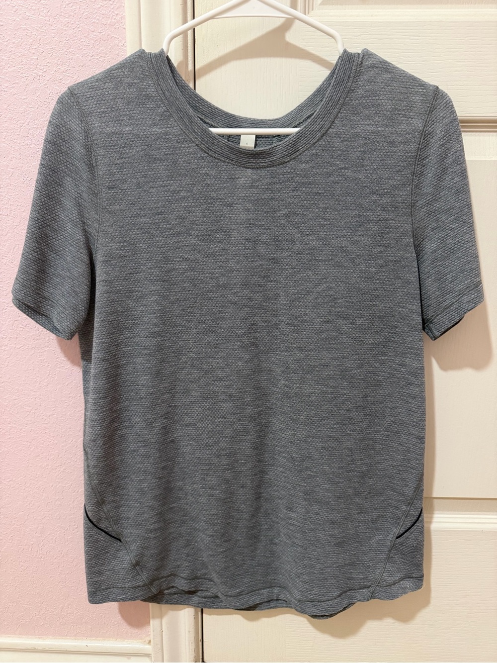Lululemon Heather Grey Short-Sleeve Tee